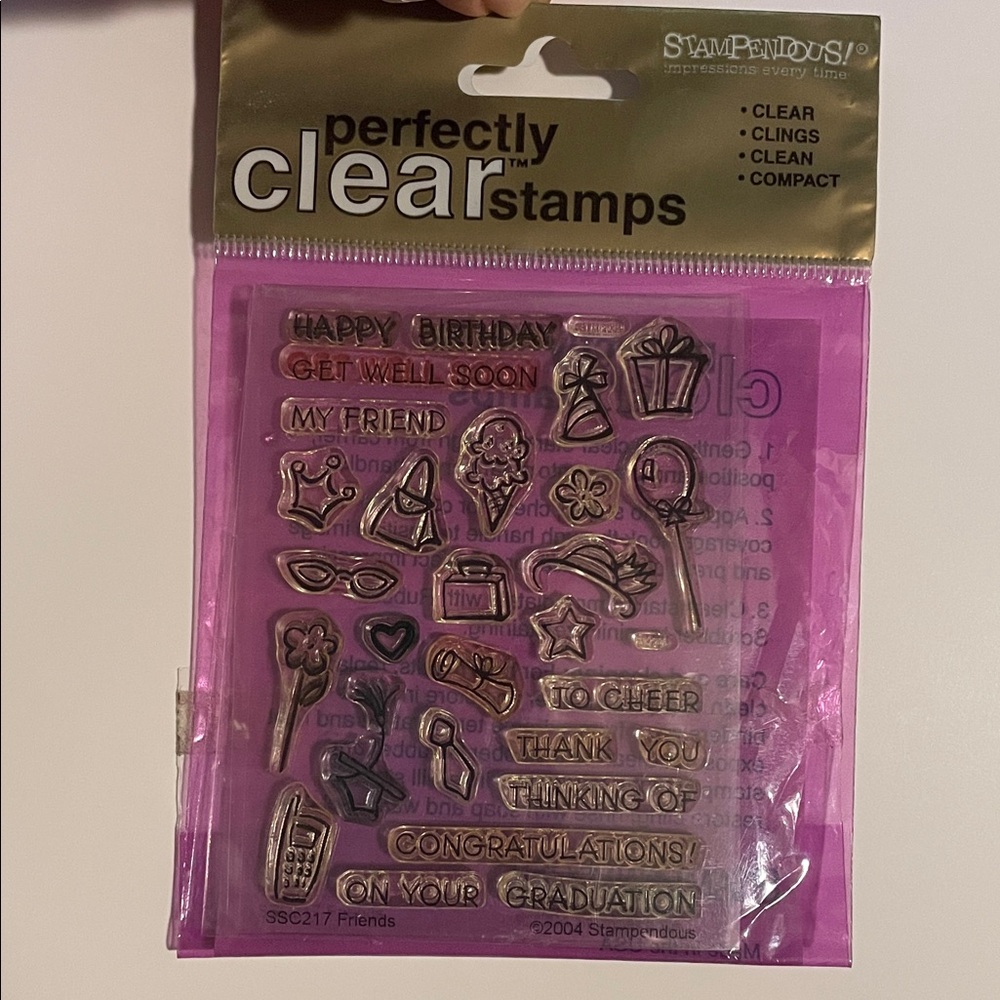 Perfectly Clear Stamps - Friends Collection